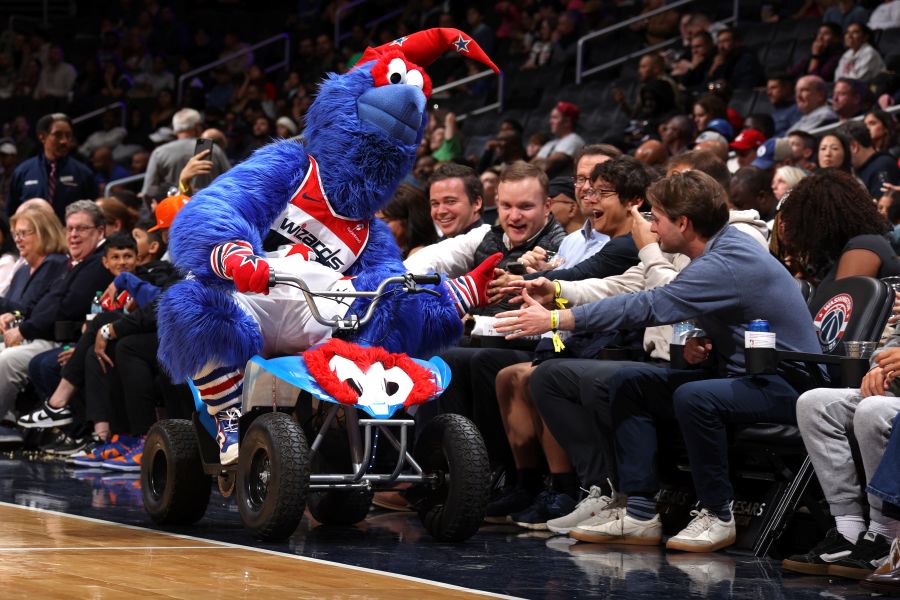 G-Wiz of the Washington Wizards