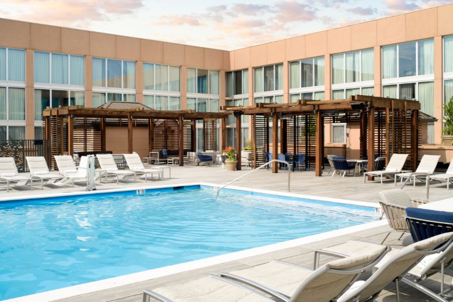 Hilton Washington DC National Mall The Wharf Outdoor Pool