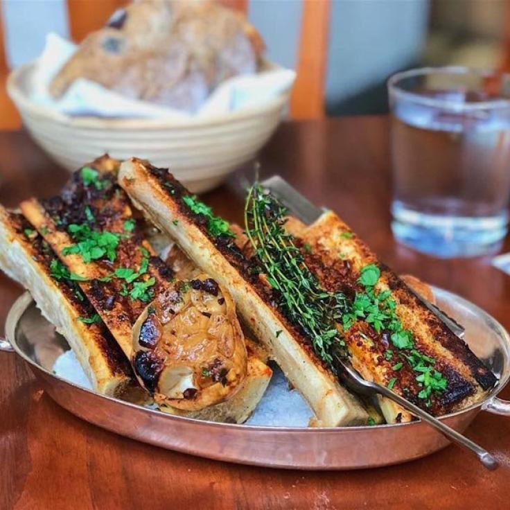 @alicefromva - Wood roasted bone marrow from Blue Duck Tavern - Restaurant in Washington, DC