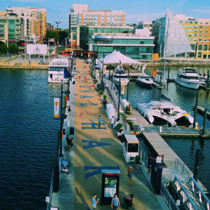@insta_kenya - Dock at National Harbor in Maryland - Things to Do Near Washington, DC