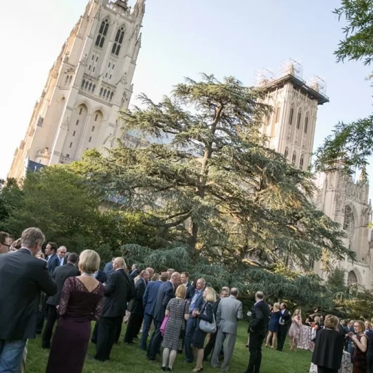 Evening Outdoor Reception at Washington National Cathedral - Meetings and Conventions in Washington, DC