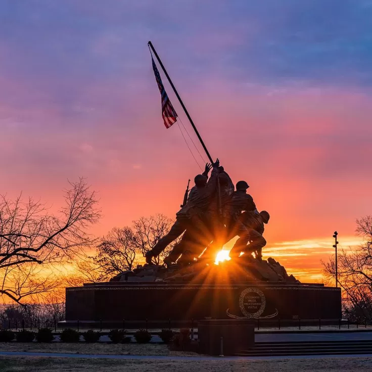 Marine Corps War Memorial, Arlington, VA