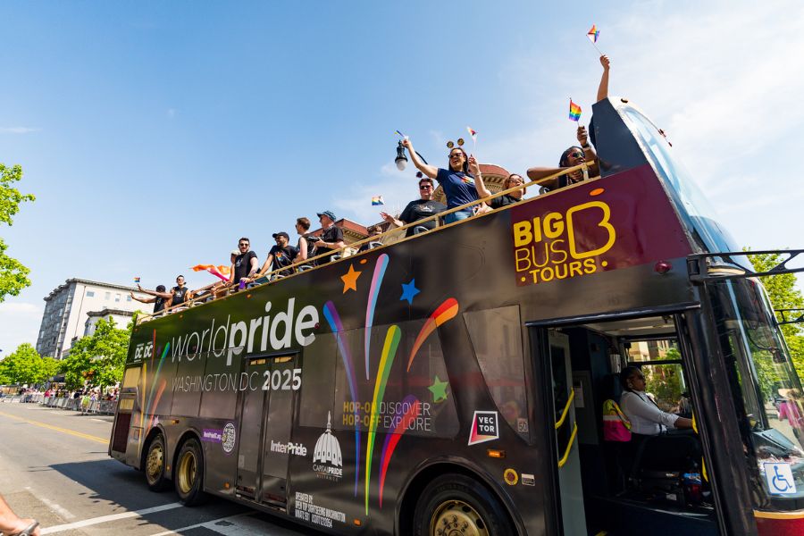 WorldPride 2025 Big Bus Parade