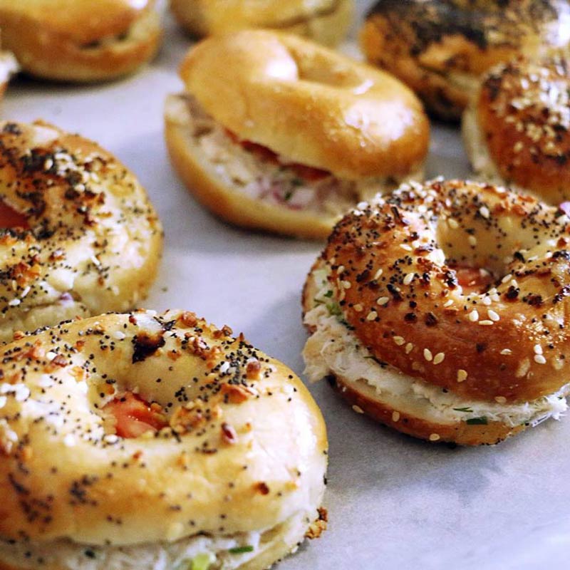 Homemade bagels from Bullfrog Bagels - Made in DC local businesses in Washington, DC