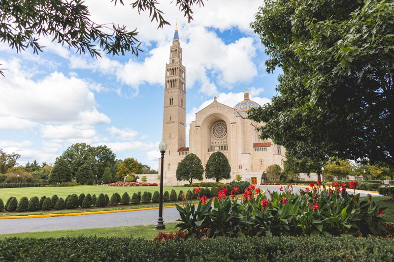 Basilica of the National Shrine of the Immaculate Conception in Brookland - Landmarks in Washington, DC