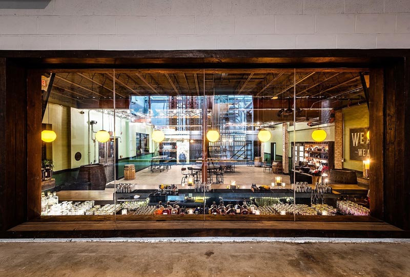 @rlopez809 / @oneeightd - View of the distillery at One Eight Distilling in DC's Ivy City neighborhood