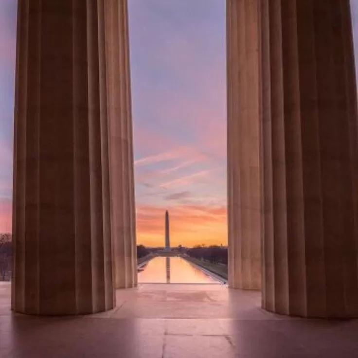 @michaeldphotos - Sunrise at the Lincoln Memorial - Memorials in Washington, DC