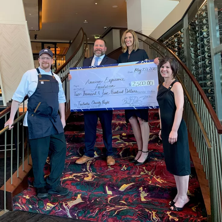 Trulucks Check for American Experience Foundation