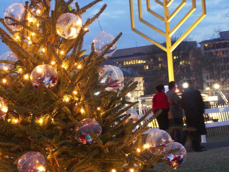 The National Menorah - White House Ellipse - Washington, DC