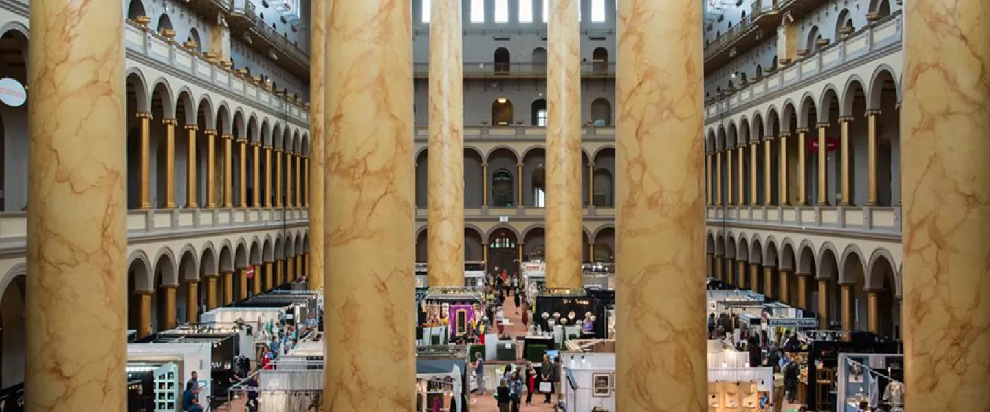 Inside of National Building Museum 