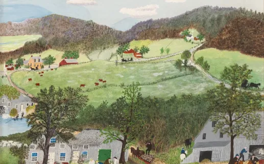 'Grandma Moses: A Good Day's Work' at the Smithsonian American Art Museum