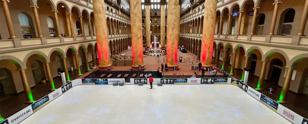 Winter Skate Spectacular at the National Building Museum